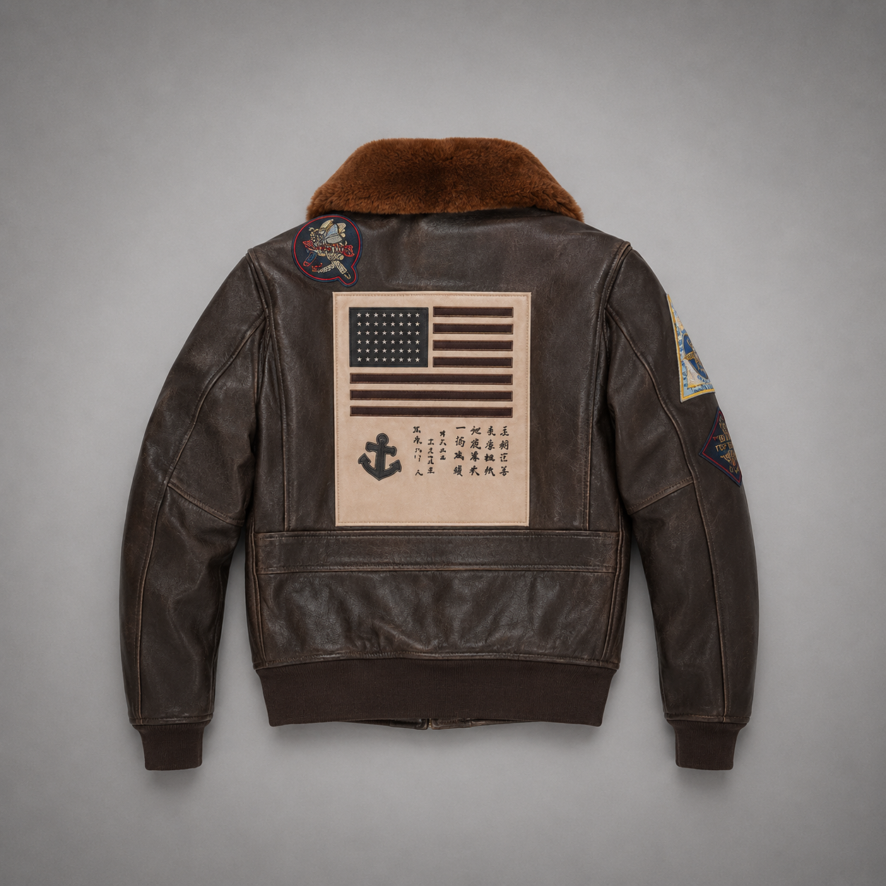 US navy Biker Jacket