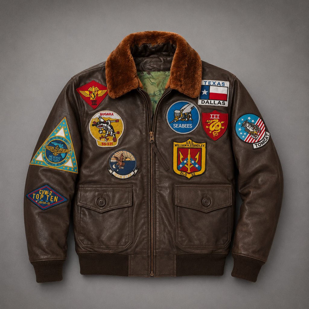 US navy Biker Jacket