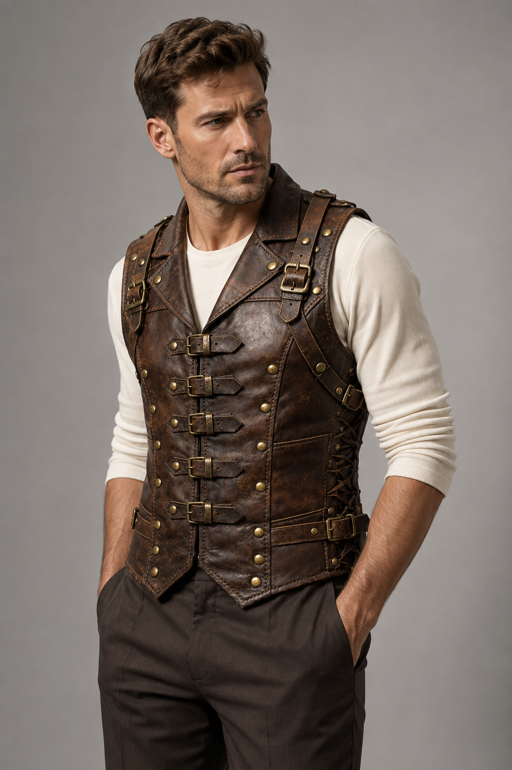 SteamPunk Vest Jacket