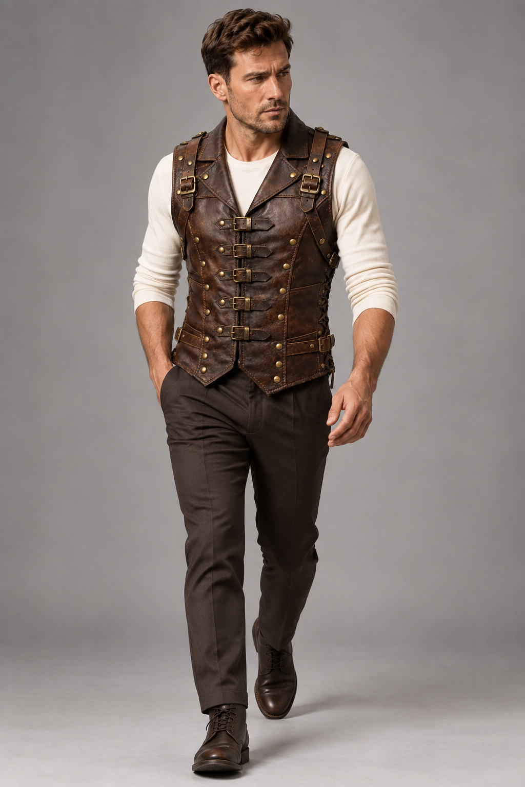 SteamPunk Vest Jacket