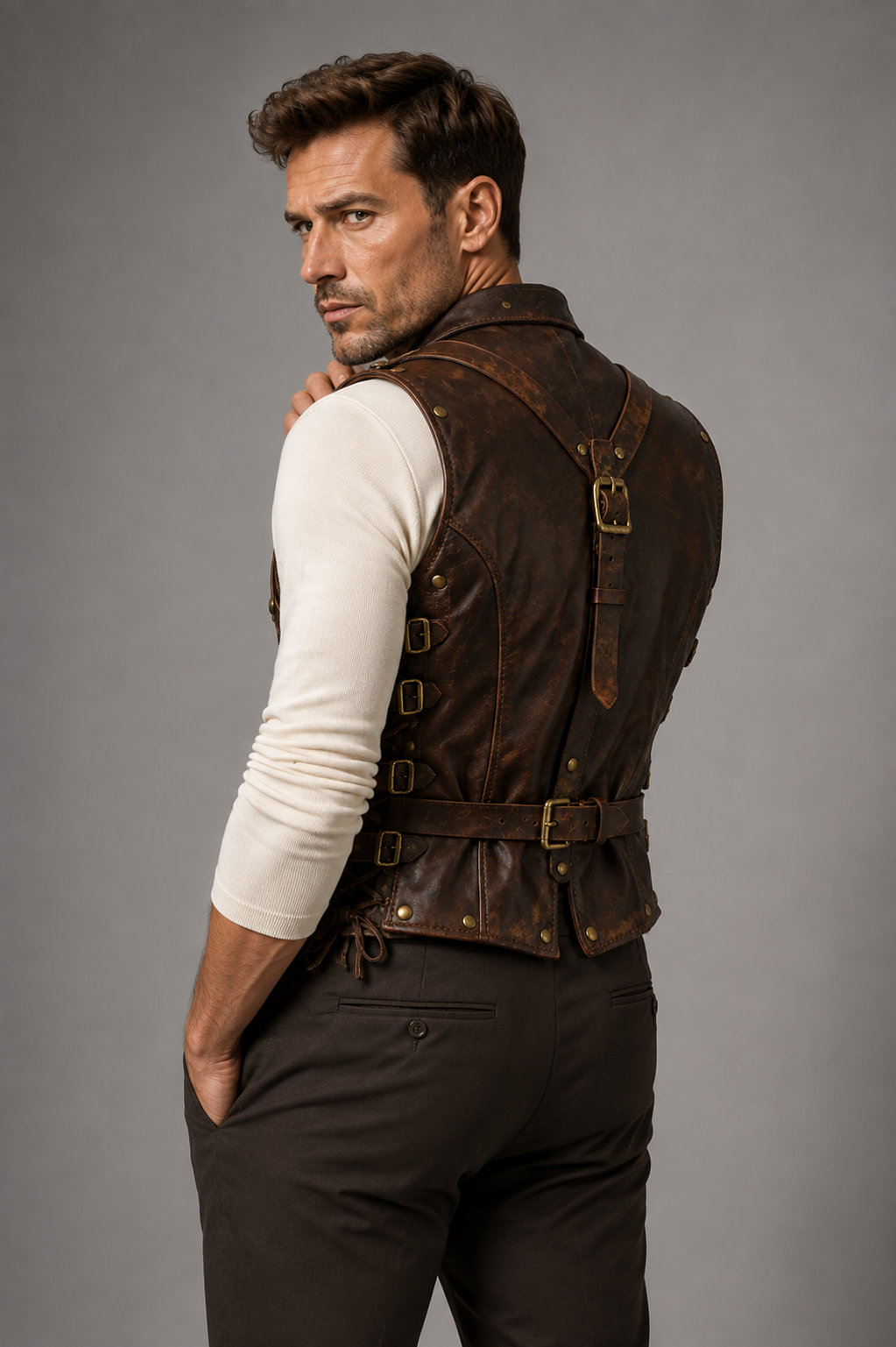 SteamPunk Vest Jacket